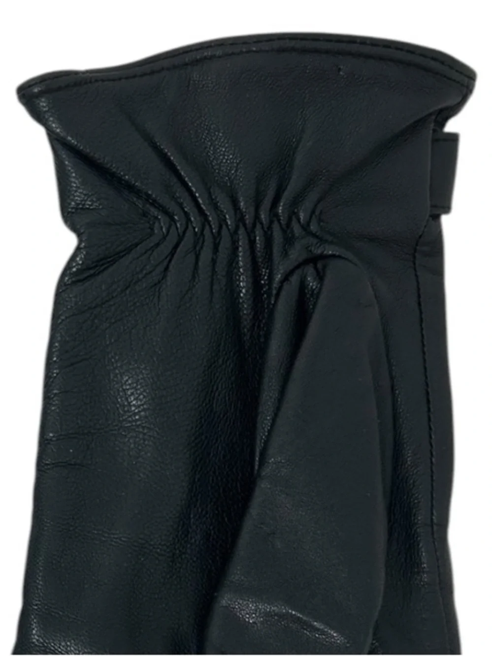 Michael Kors black leather gloves